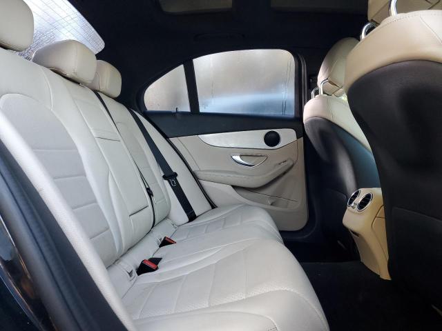 55SWF4KBXGU171119 - 2016 MERCEDES-BENZ C 300 4MATIC BLACK photo 10