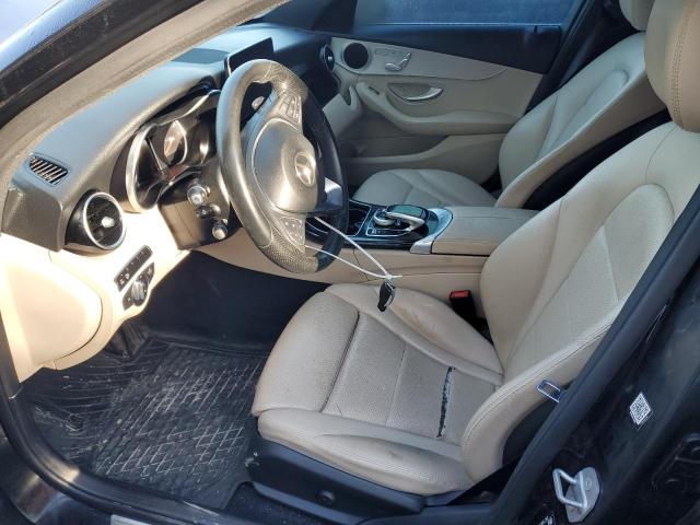 55SWF4KBXGU171119 - 2016 MERCEDES-BENZ C 300 4MATIC BLACK photo 7