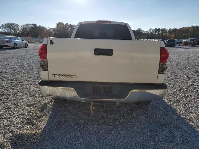 5TFRU54189X018343 - 2009 TOYOTA TUNDRA DOUBLE CAB WHITE photo 6