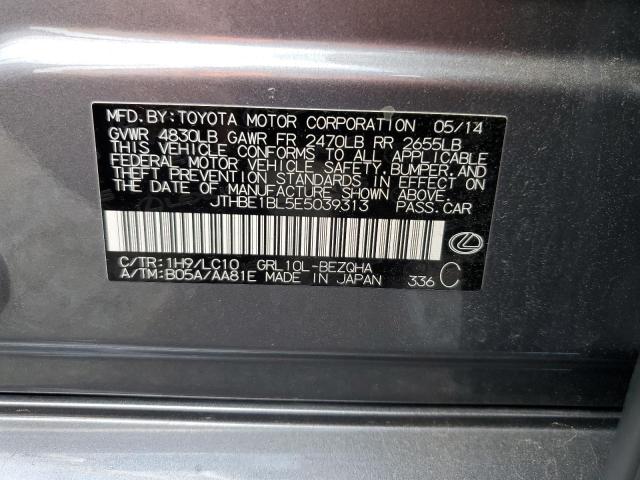 JTHBE1BL5E5039313 - 2014 LEXUS GS 350 Boz foto 12