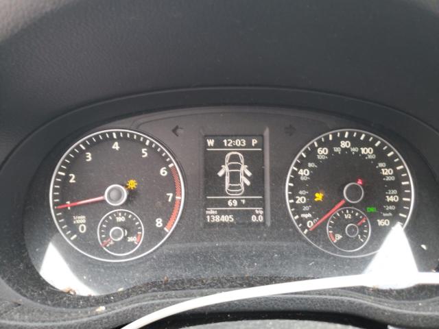 1VWBP7A38CC011754 - 2012 VOLKSWAGEN PASSAT SE SILVER photo 9