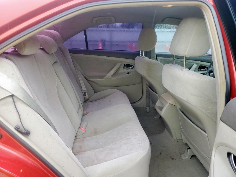 4T4BF3EK1BR108403 - 2011 TOYOTA CAMRY BASE RED photo 10