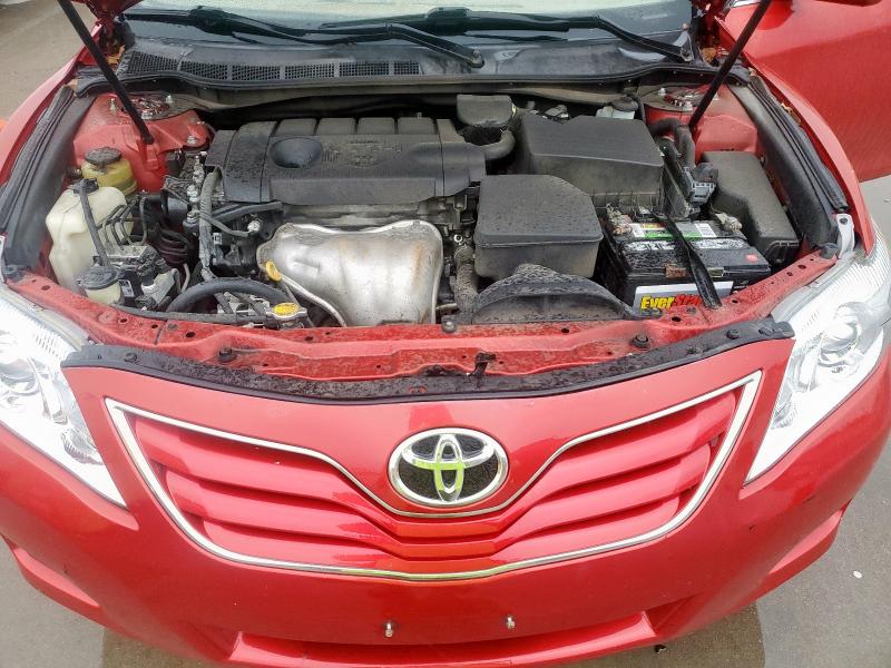 4T4BF3EK1BR108403 - 2011 TOYOTA CAMRY BASE RED photo 11