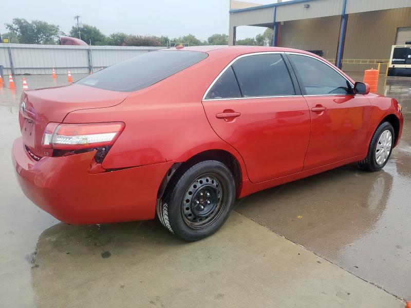4T4BF3EK1BR108403 - 2011 TOYOTA CAMRY BASE RED photo 3