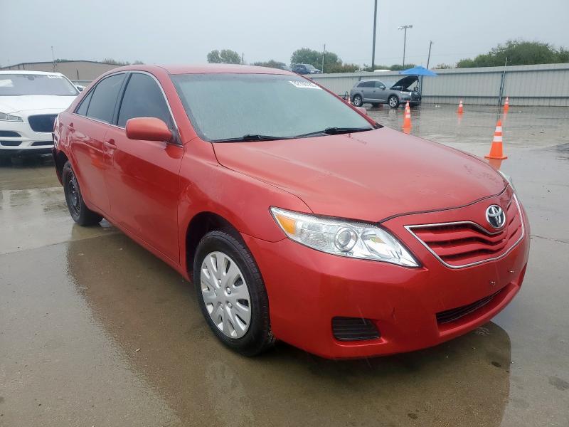 4T4BF3EK1BR108403 - 2011 TOYOTA CAMRY BASE RED photo 4