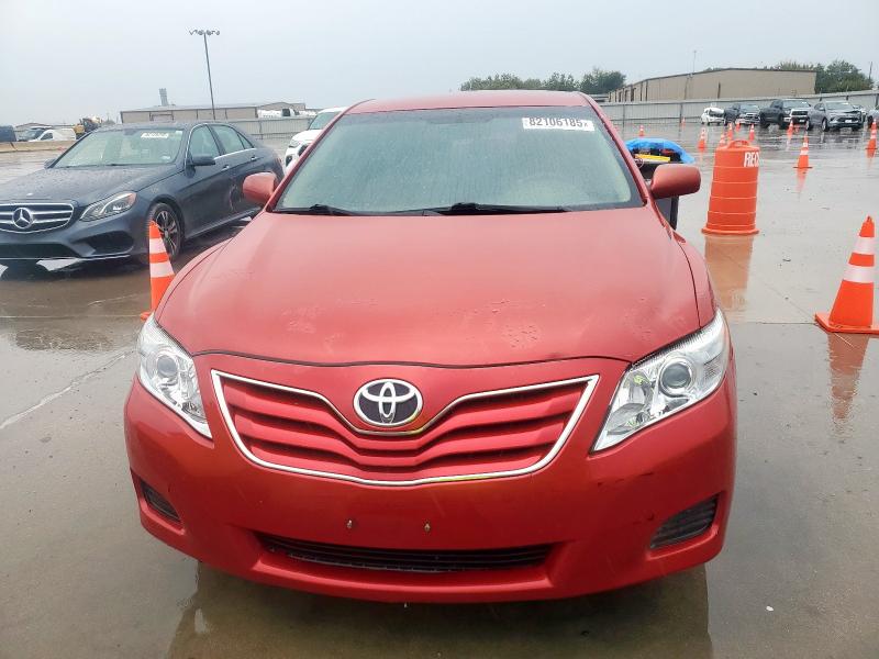 4T4BF3EK1BR108403 - 2011 TOYOTA CAMRY BASE RED photo 5
