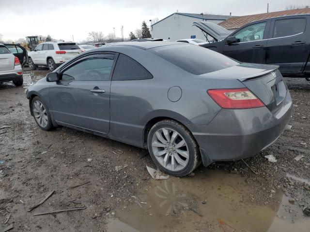 2HGFG1A61AH526795 - 2010 HONDA CIVIC LX GRAY photo 2