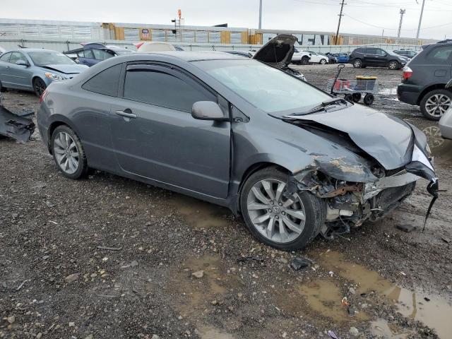 2HGFG1A61AH526795 - 2010 HONDA CIVIC LX GRAY photo 4