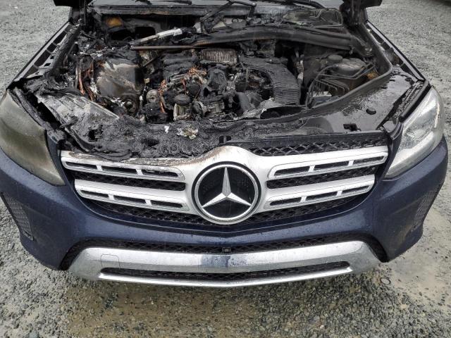 4JGDF6EE1HA819561 - 2017 MERCEDES-BENZ GLS 450 4MATIC BLUE photo 12