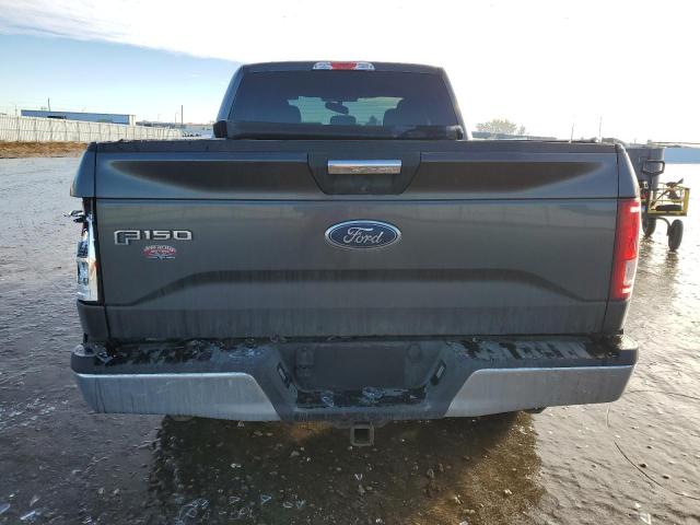 1FTEX1EP9FFC15167 - 2015 FORD F150 SUPER CAB GRAY photo 6