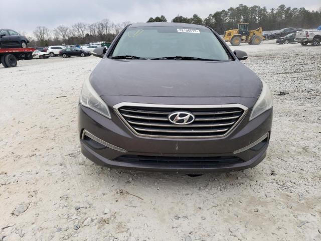 5NPE24AA3FH115590 - 2015 HYUNDAI SONATA ECO GRAY photo 5