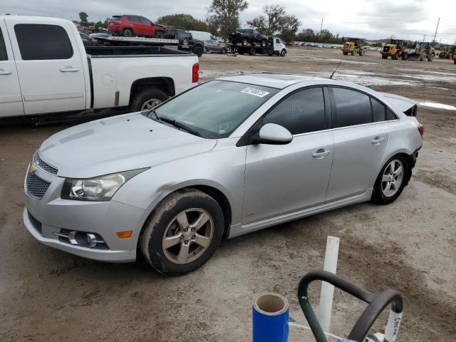 1G1PC5SB3D7211295 - 2013 CHEVROLET CRUZE LT SILVER photo 1