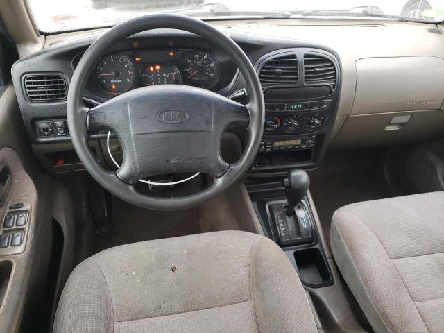 KNDJB723015077597 - 2001 KIA SPORTAGE BLUE photo 8