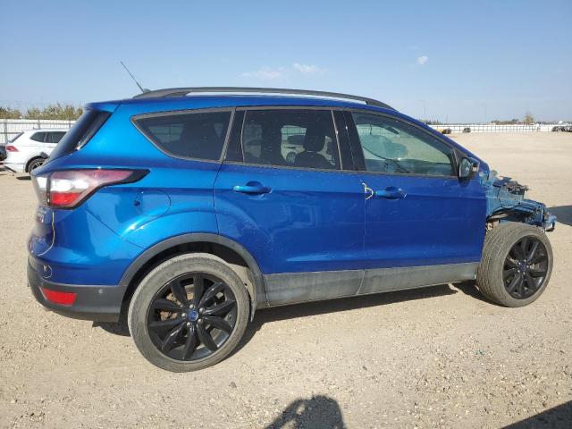 1FMCU9J92JUD24480 - 2018 FORD ESCAPE TITANIUM BLUE photo 3