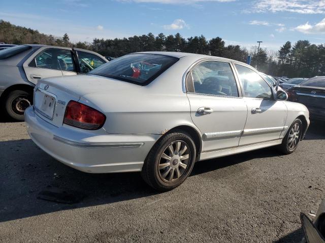 KMHWF35H64A014134 - 2004 HYUNDAI SONATA GLS WHITE photo 3