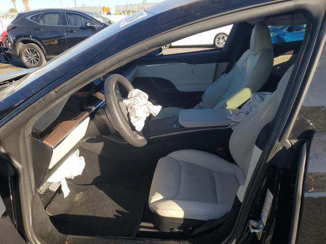 5YJSA1E55PF500926 - 2023 TESLA MODEL S BLACK photo 7