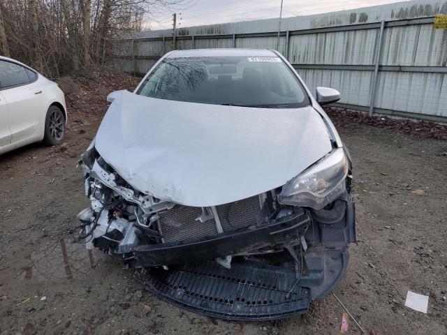 2T1BURHE2FC405888 - 2015 TOYOTA COROLLA L SILVER photo 5