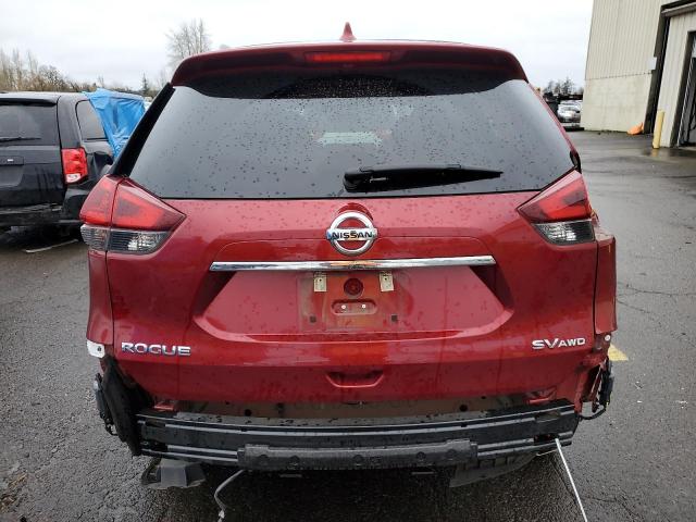 5N1AT2MV9JC736329 - 2018 NISSAN ROGUE S RED photo 6