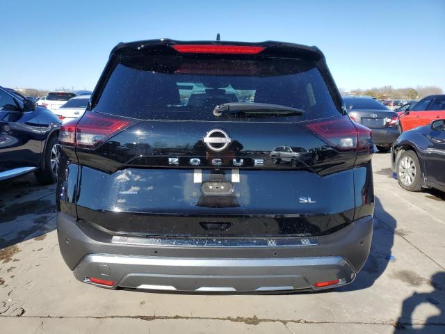 5N1BT3CA2NC697937 - 2022 NISSAN ROGUE SL BLACK photo 6