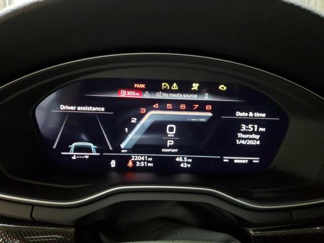 WAUC4CF51MA015688 - 2021 AUDI S5 PREMIUM PLUS თეთრი ფოტო 9