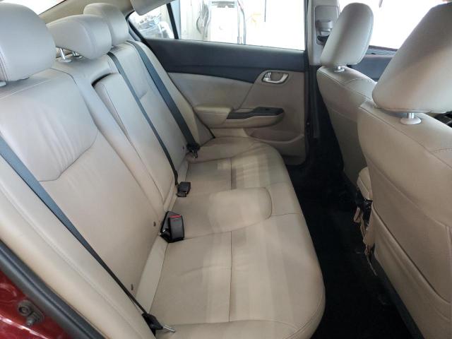 2HGFB2F93FH549882 - 2015 HONDA CIVIC EXL RED photo 10