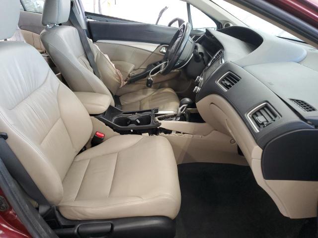 2HGFB2F93FH549882 - 2015 HONDA CIVIC EXL RED photo 7