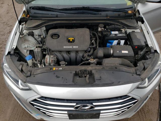 5NPD84LF8HH028161 - 2017 HYUNDAI ELANTRA SE SILVER photo 11