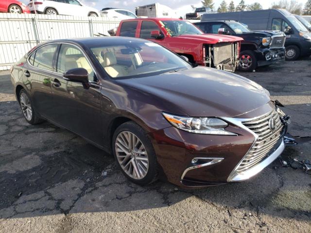 JTHBK1GG6G2224043 - 2016 LEXUS ES 350 BURGUNDY photo 4