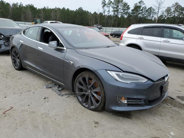 5YJSA1E26MF423601 - 2021 TESLA MODEL S CHARCOAL photo 4