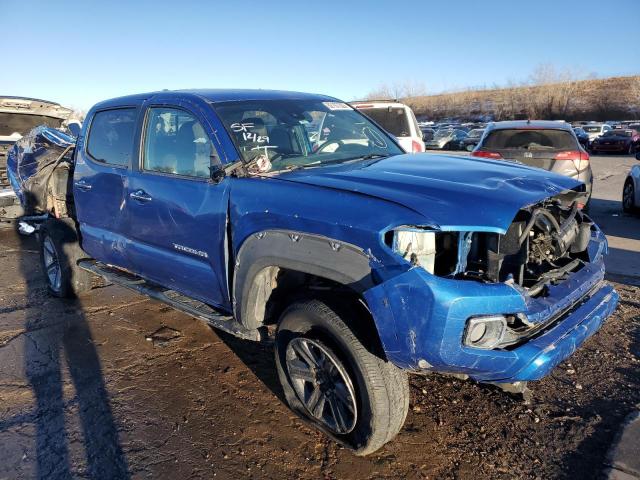 3TMGZ5AN1JM181510 - 2018 TOYOTA TACOMA DOUBLE CAB BLUE photo 4