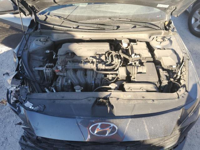 5NPLL4AG5MH045709 - 2021 HYUNDAI ELANTRA SE GRAY photo 11