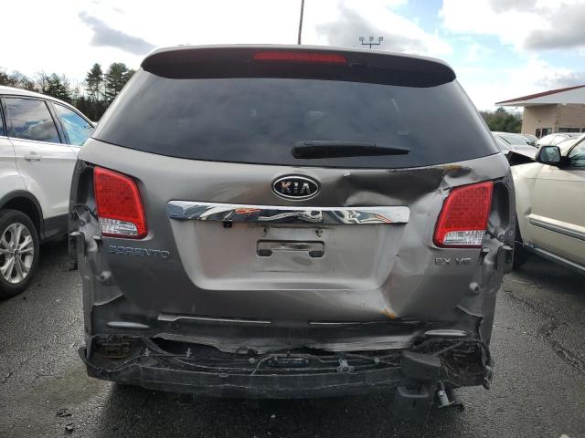 5XYKUDA21BG088977 - 2011 KIA SORENTO EX SILVER photo 6