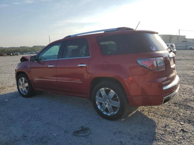 1GKKRTKD8DJ182387 - 2013 GMC ACADIA DENALI 红色 照片 2