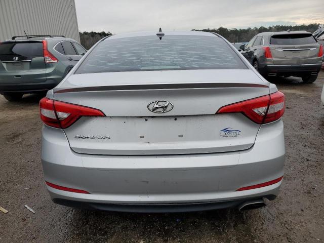 5NPE24AF4FH175616 - 2015 HYUNDAI SONATA SE SILVER photo 6