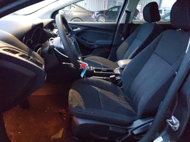 1FADP3F27HL291748 - 2017 FORD FOCUS SE BLACK photo 7