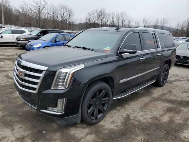 1GYS4HKJ6JR367316 - 2018 CADILLAC ESCALADE ESV LUXURY BLACK photo 1