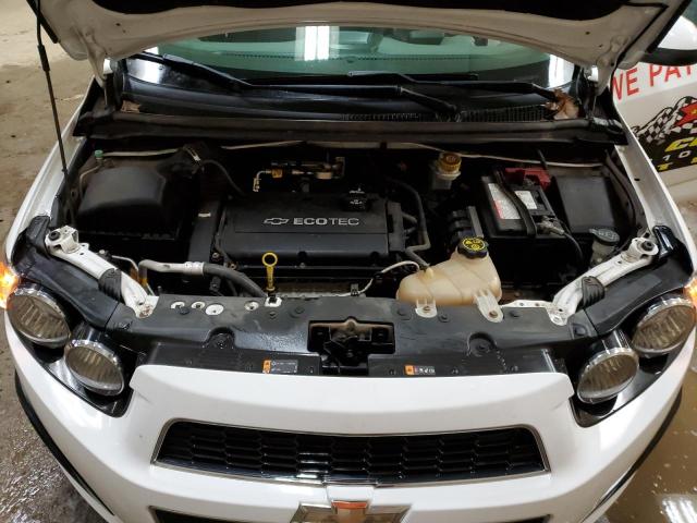 1G1JC5SH9F4181279 - 2015 CHEVROLET SONIC LT WHITE photo 11