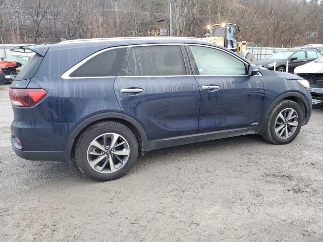 5XYPHDA51KG459754 - 2019 KIA SORENTO EX BLUE photo 3