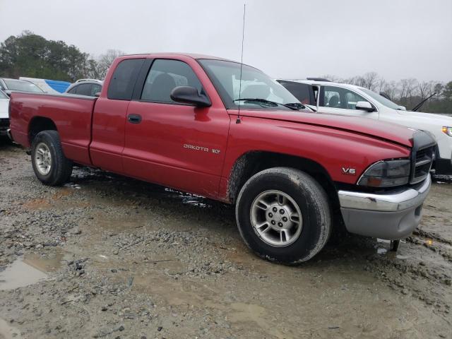 1B7GL22X8WS722793 - 1998 DODGE DAKOTA MAROON photo 4