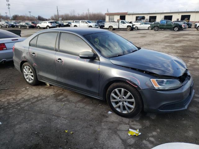 3VWDZ7AJ9BM342034 - 2011 VOLKSWAGEN JETTA SE GRAY photo 4