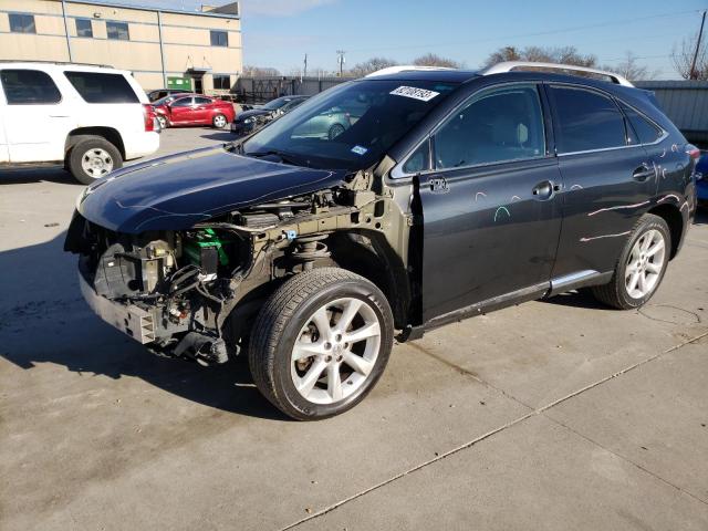 2T2ZK1BA2AC029306 - 2010 LEXUS RX 350 GRAY photo 1