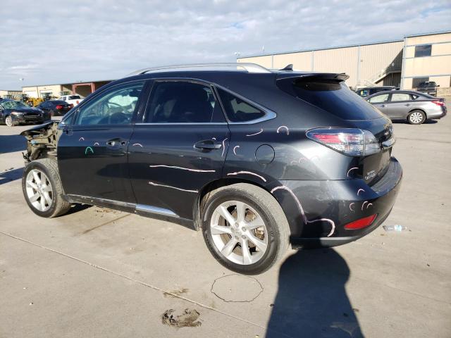 2T2ZK1BA2AC029306 - 2010 LEXUS RX 350 GRAY photo 2