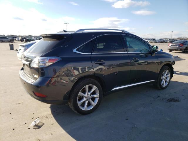 2T2ZK1BA2AC029306 - 2010 LEXUS RX 350 GRAY photo 3