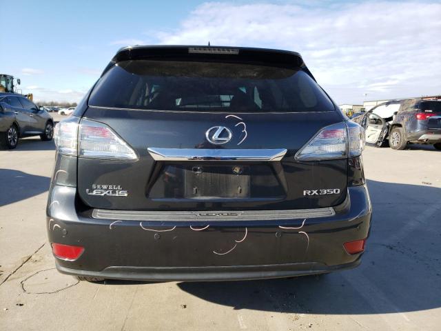 2T2ZK1BA2AC029306 - 2010 LEXUS RX 350 GRAY photo 6