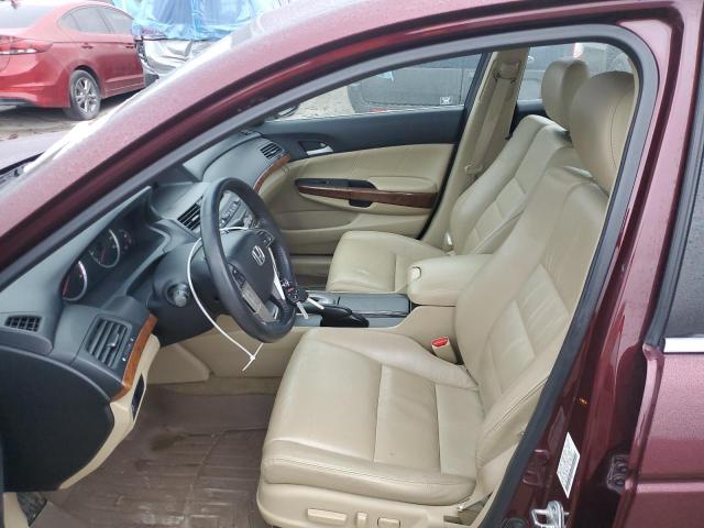 1HGCP2F86BA102306 - 2011 HONDA ACCORD EXL BURGUNDY photo 7