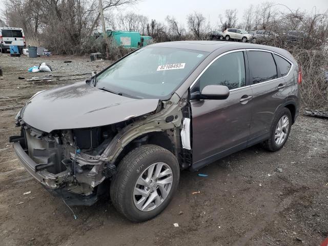 2HKRM3H58FH558073 - 2015 HONDA CR-V EX GRAY photo 1