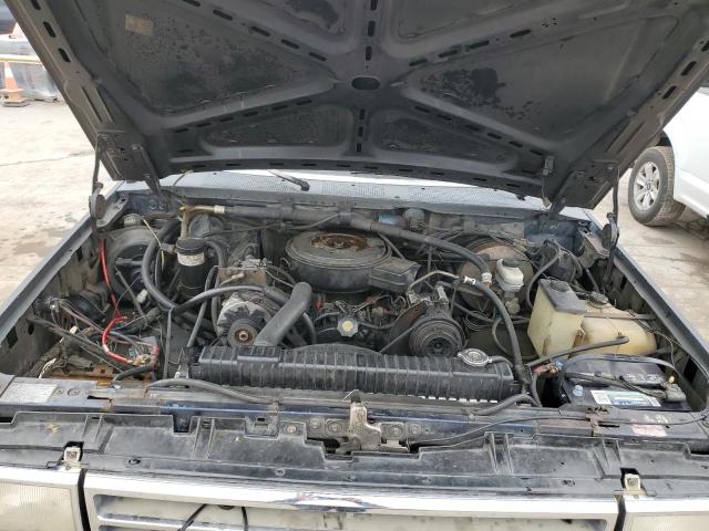 1FTHF26M8KNA66079 - 1989 FORD F250 GRAY photo 11