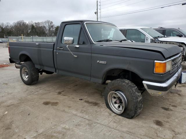 1FTHF26M8KNA66079 - 1989 FORD F250 GRAY photo 4