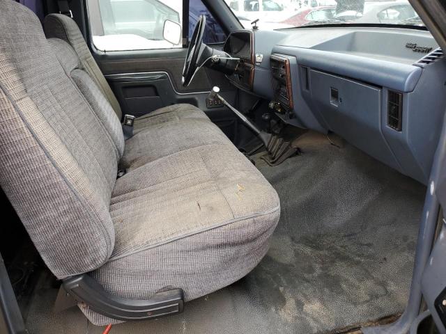 1FTHF26M8KNA66079 - 1989 FORD F250 GRAY photo 8