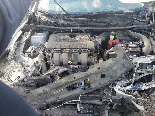 3N1AB7AP7KY322004 - 2019 NISSAN SENTRA S SILVER photo 11